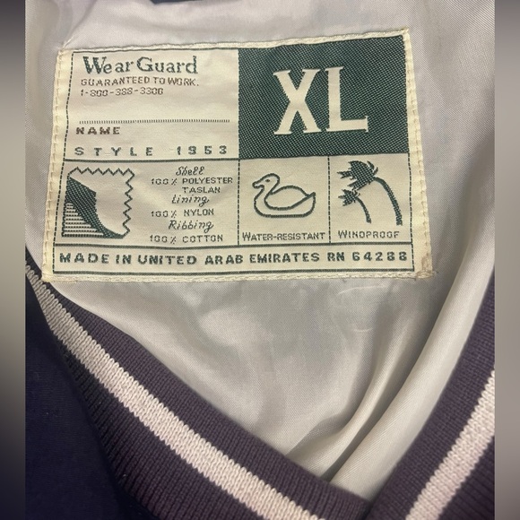 Vintage Pepsi Windbreaker - XL WearGuard Water-Resistant - Picture 7 of 9